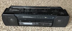 Vintage GE 3-5635A Stereo Radio Cassette Player AM/FM High Speed Dubbing Boombox