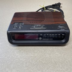 Vintage GE Clock Radio 7-4613A FM/AM Tested Works – Vintage Alarm Clock