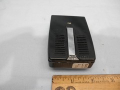 WORKING BLACK 1959 VISTA ROUND GRILLE 6 TRANSISTOR RADIO- RADIOORPHANAGE