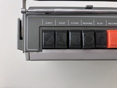 Sears Roebuck & Co, USA model 304.21201250 radio/tape Works