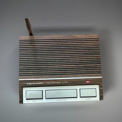 VINTAGE REALISTIC WEATHERADIO Alert Model 12-140 Simulated Walnut Finish Taiwan