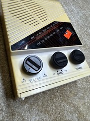 Vintage Water Resistant BR-2 2 Band Stereo Radio player