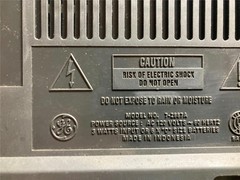 VINTAGE GE GENERAL ELECTRIC SUPERADIO 7-2887A LONG RANGE AM/FM RADIO RECEIVER EX