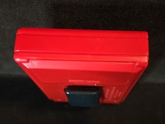 Sanyo RP40 RED Vintage AM/FM Stereo Portable Radio w/ Belt Clip Rare