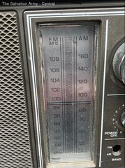 Vintage Panasonic RE-6289 Woodgrain Finish Cabinet Tuning Controls AM/FM Radio