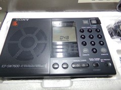 Vintage SONY Stereo Radio Receiver ICF-SW7600 Made in Japan