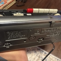 Vintage Lenoxx Sound Radio / Casette Model CT-72