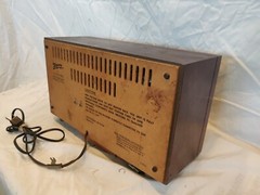Rare Vintage Zenith Mid Century Solid State FM AM Radio Dial Tuner Z426W works.