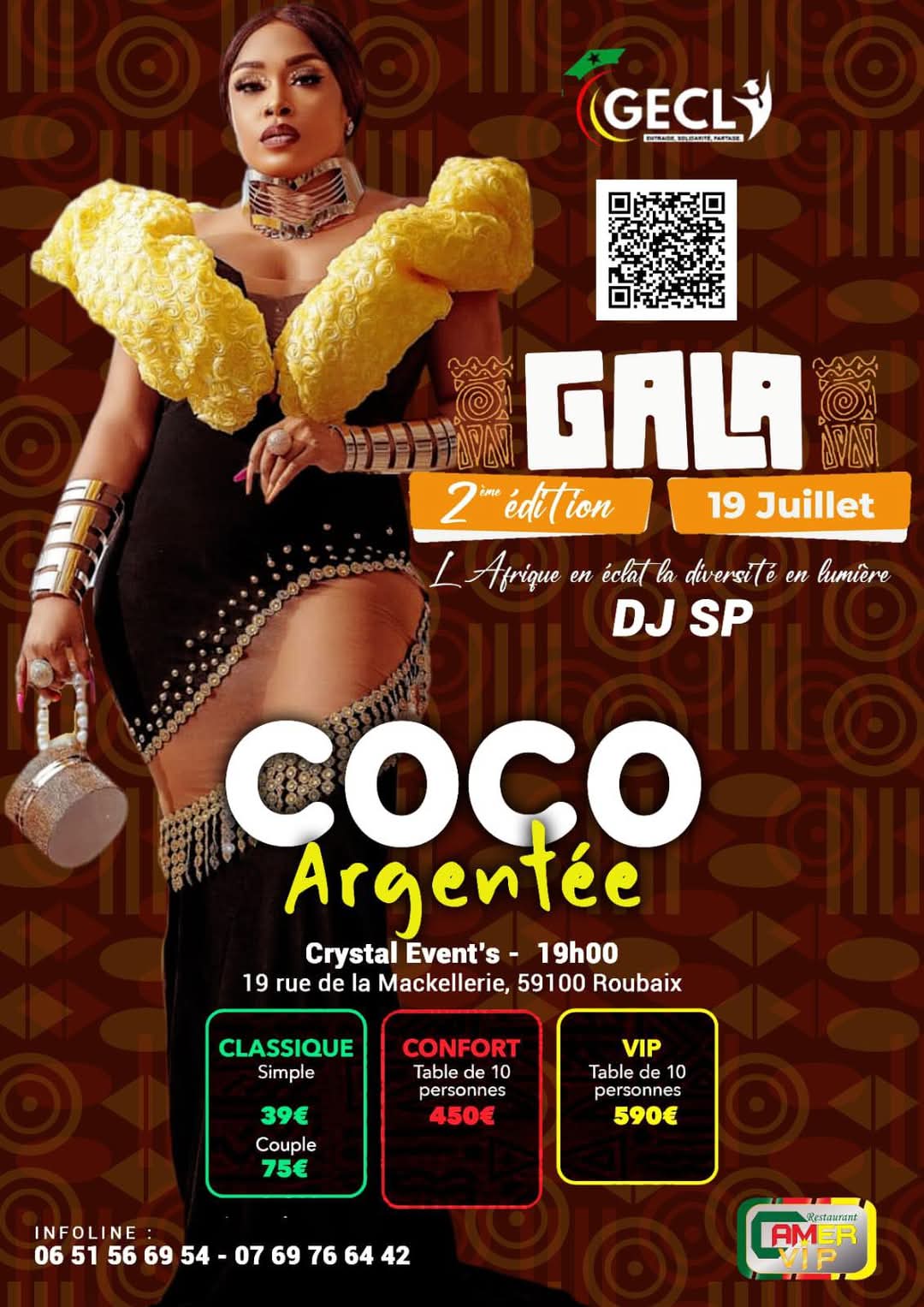 COCO ARGENTÉE CRYSTAL EVENT’S                                               