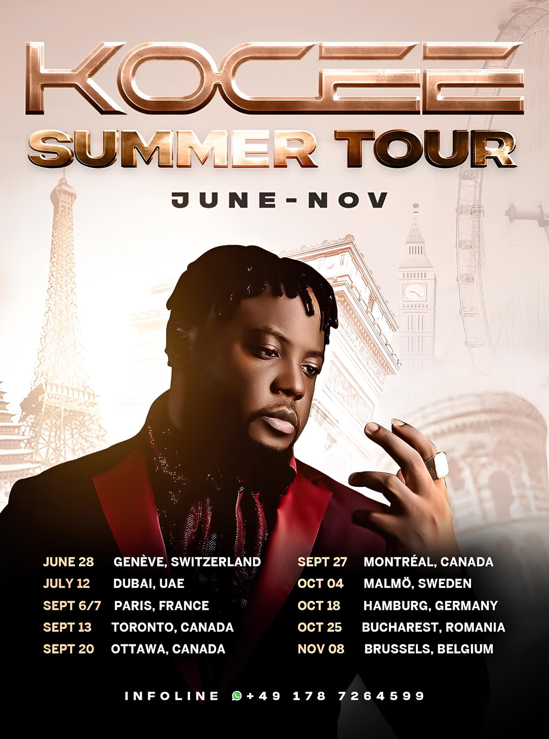KOCEE SUMMER TOUR                                               