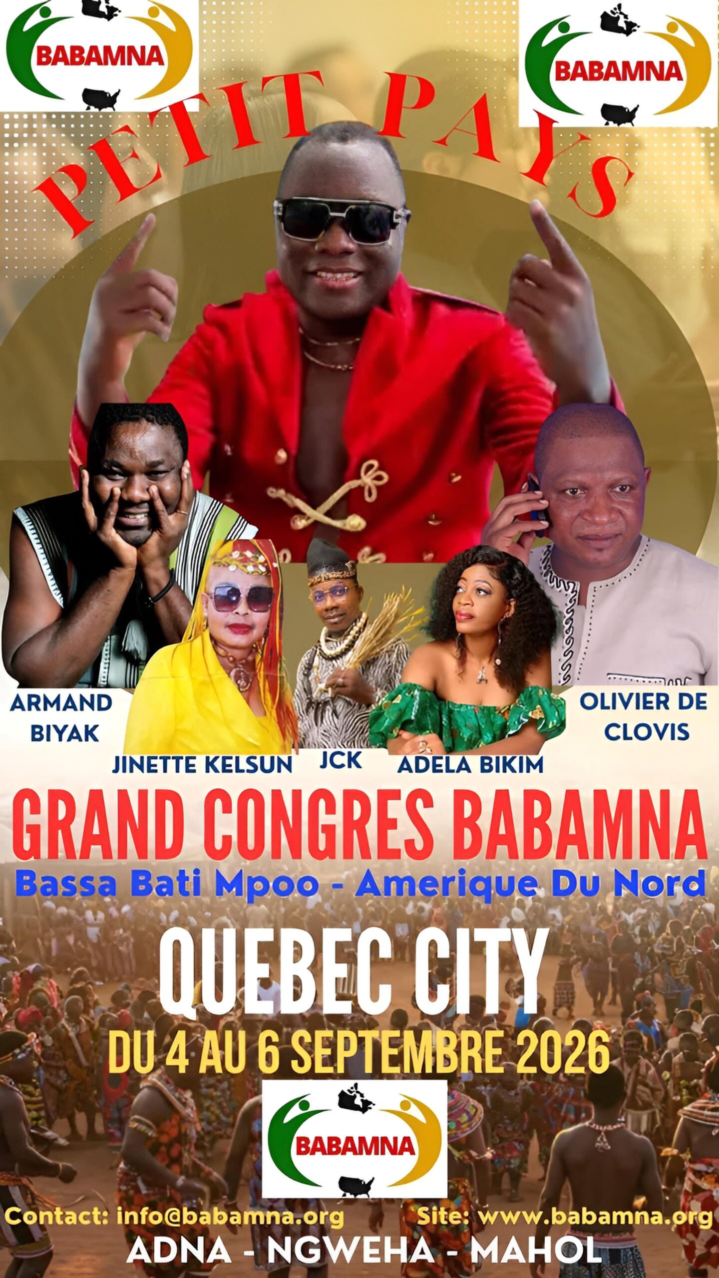 GRAND CONGRES BABAMNA AVEC PETIT PAYS