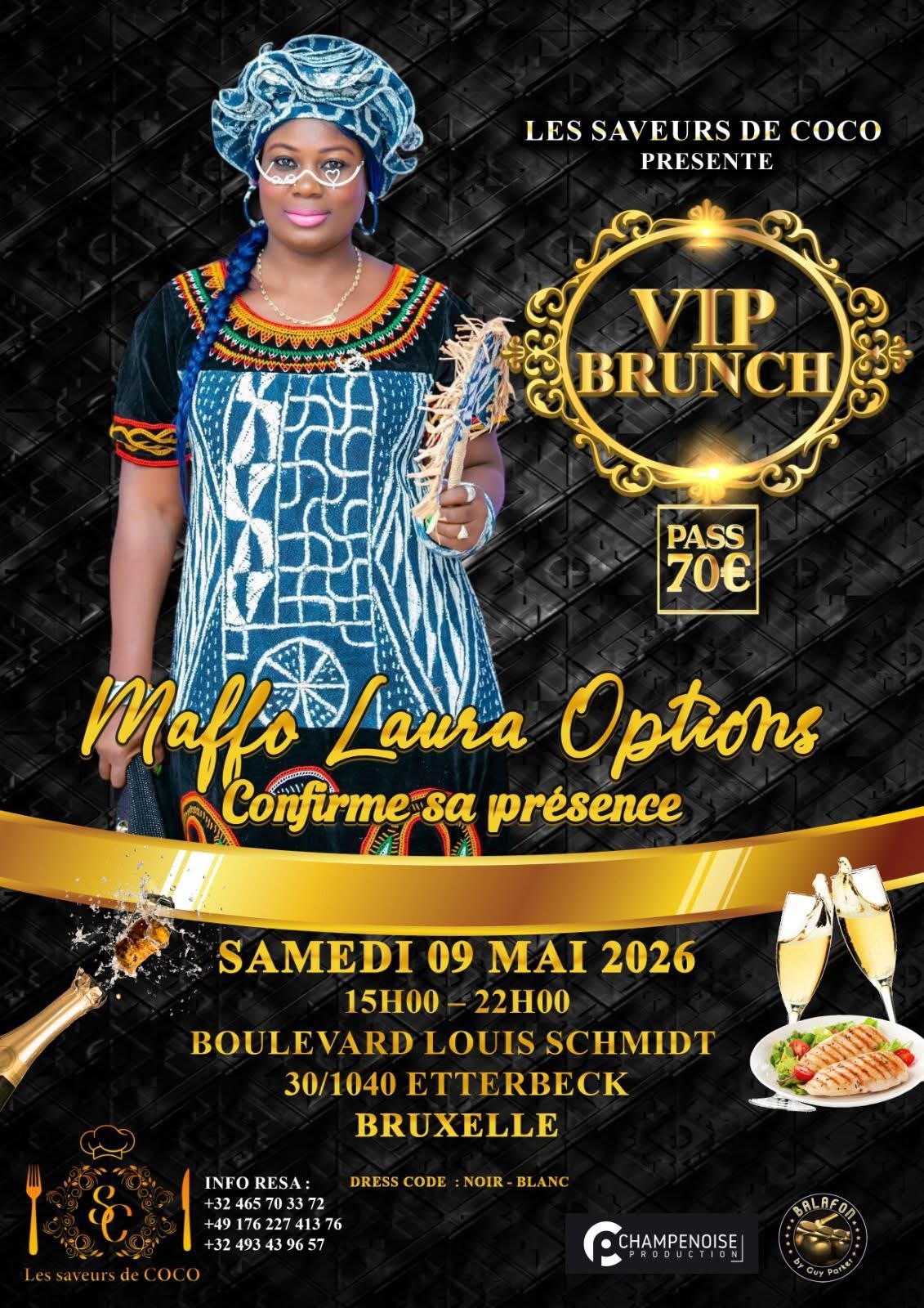 MAFFO LAURA OPTIONS CONFIRME SA PRÉSENCE