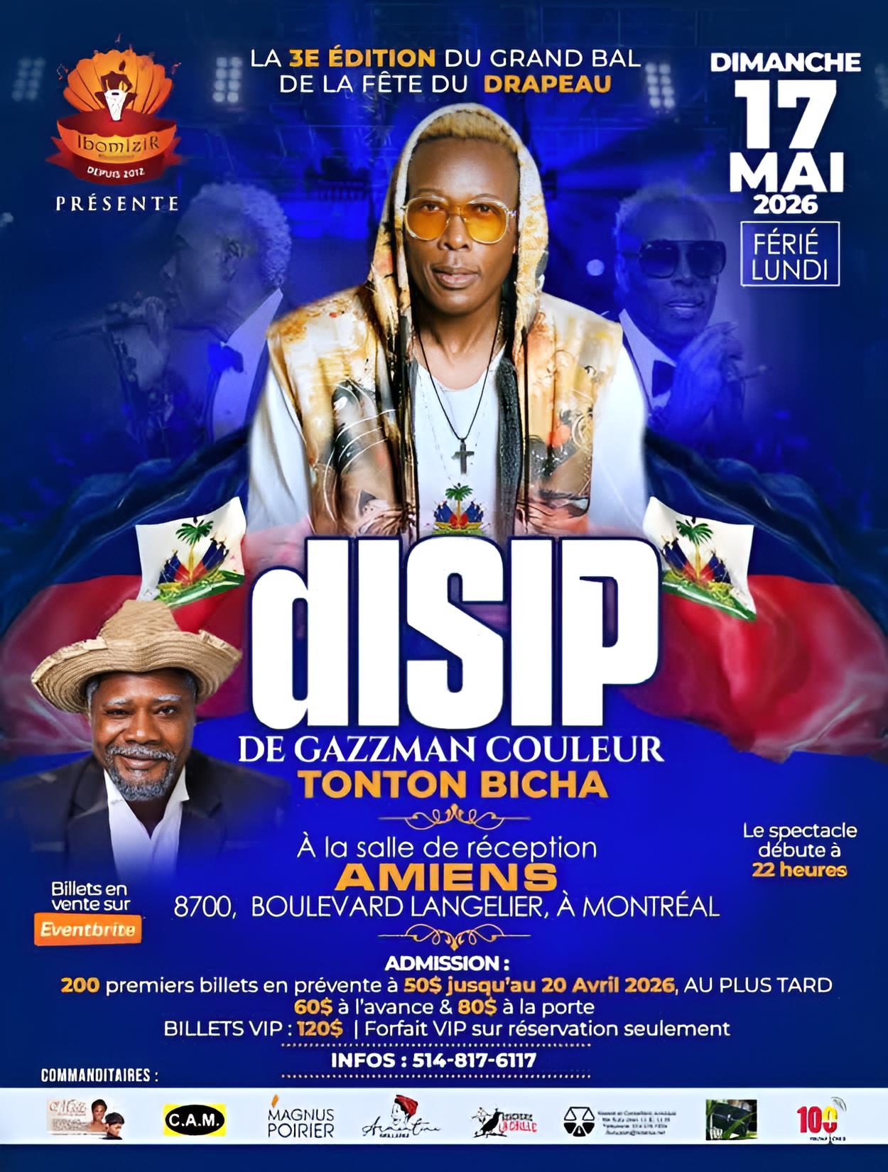ÉDITION DU GRAND BAL DE LA FÊTE DU DRAPEAU